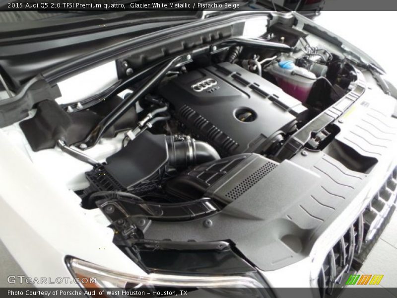 Glacier White Metallic / Pistachio Beige 2015 Audi Q5 2.0 TFSI Premium quattro