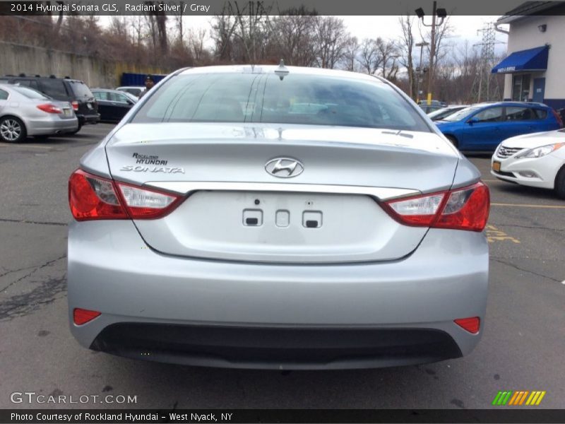 Radiant Silver / Gray 2014 Hyundai Sonata GLS