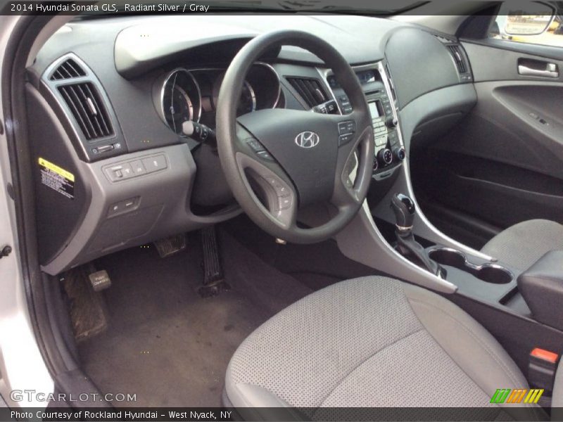 Radiant Silver / Gray 2014 Hyundai Sonata GLS
