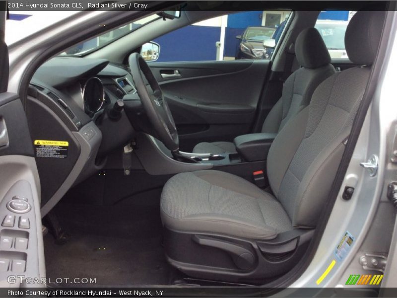 Radiant Silver / Gray 2014 Hyundai Sonata GLS