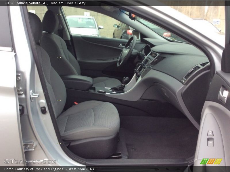 Radiant Silver / Gray 2014 Hyundai Sonata GLS