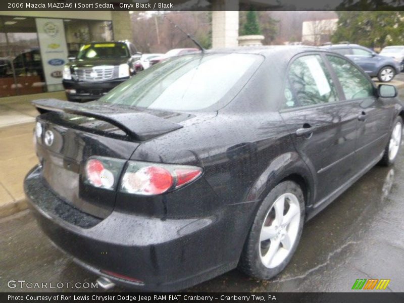 Onyx Black / Black 2006 Mazda MAZDA6 i Sport Sedan