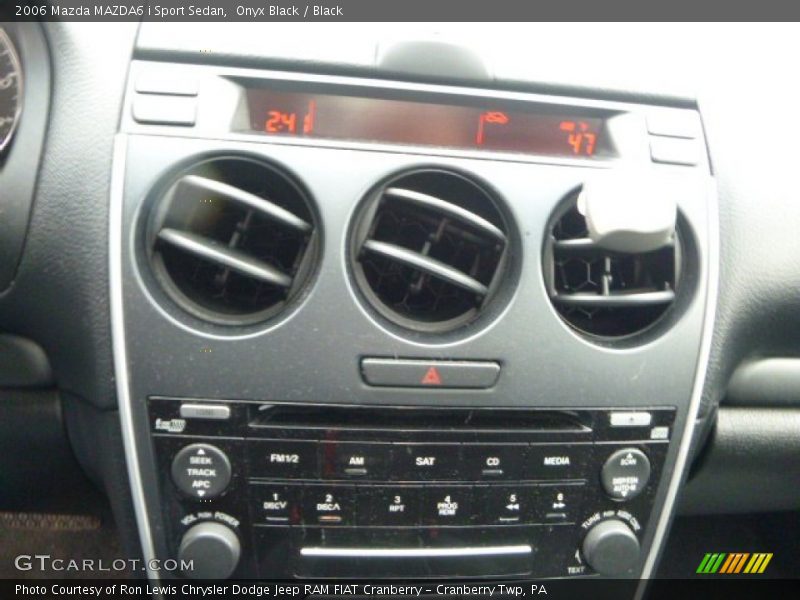 Onyx Black / Black 2006 Mazda MAZDA6 i Sport Sedan