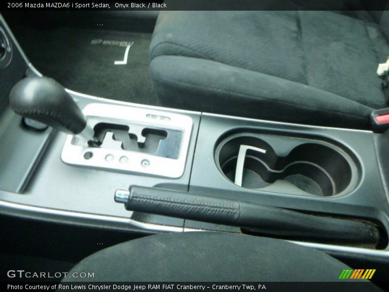 Onyx Black / Black 2006 Mazda MAZDA6 i Sport Sedan