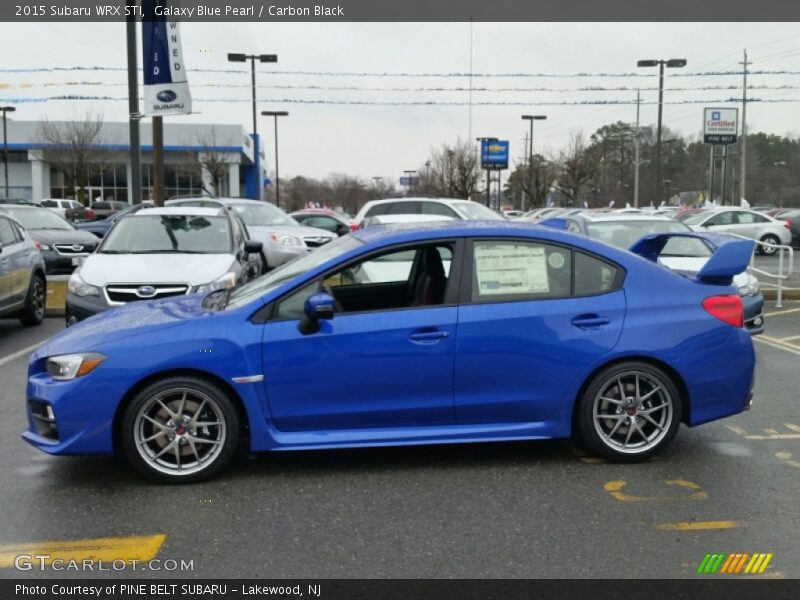  2015 WRX STI Galaxy Blue Pearl