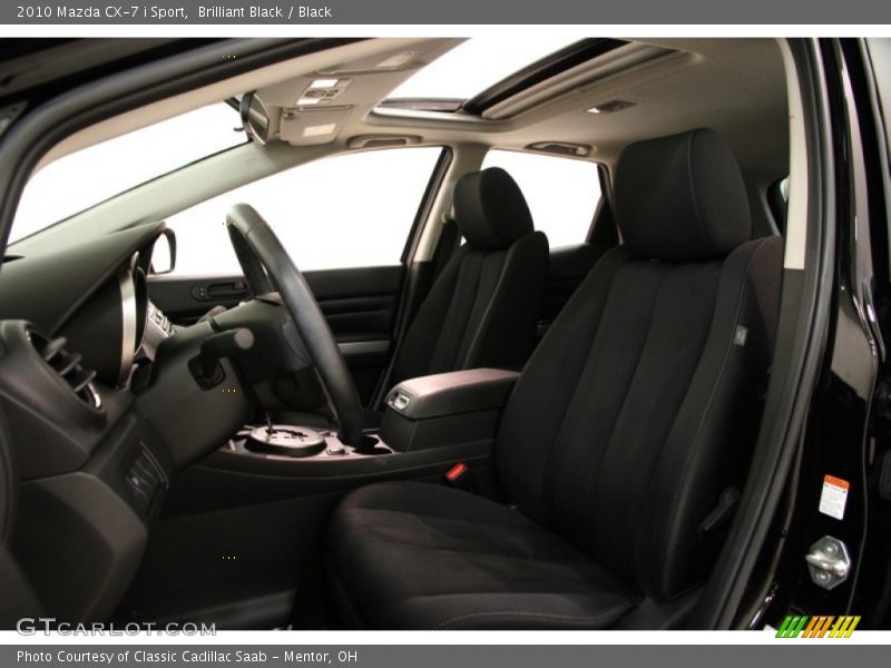 Brilliant Black / Black 2010 Mazda CX-7 i Sport