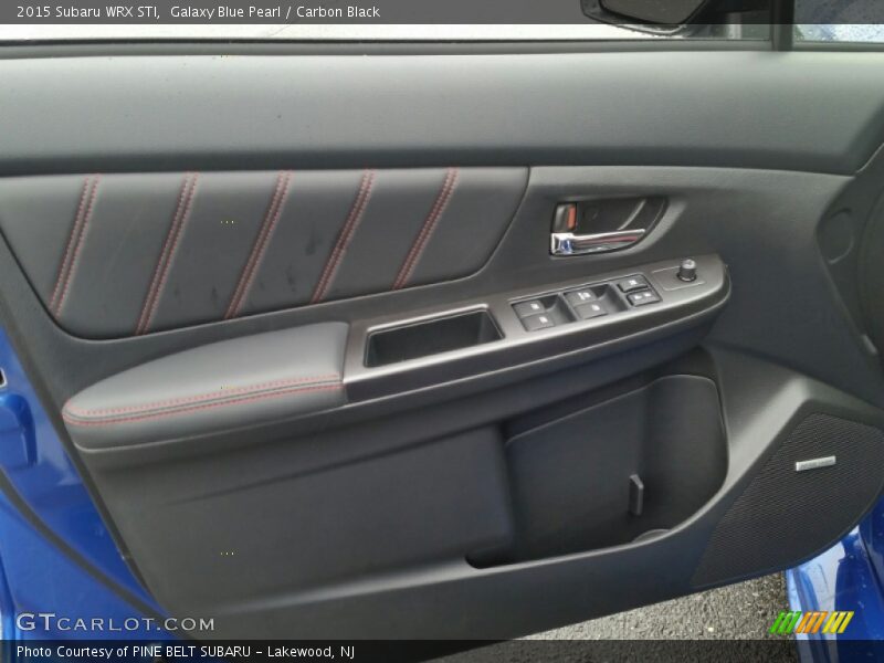 Galaxy Blue Pearl / Carbon Black 2015 Subaru WRX STI