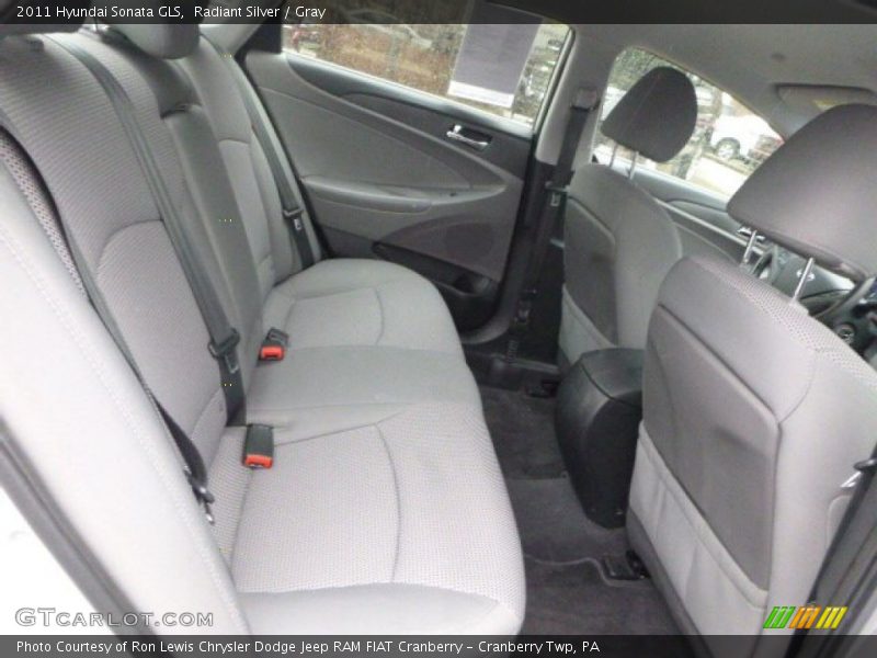 Radiant Silver / Gray 2011 Hyundai Sonata GLS