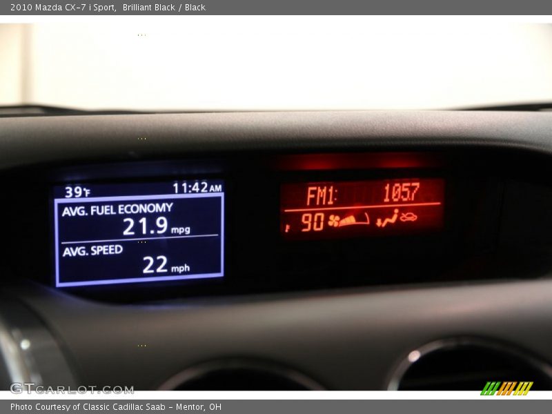 Brilliant Black / Black 2010 Mazda CX-7 i Sport