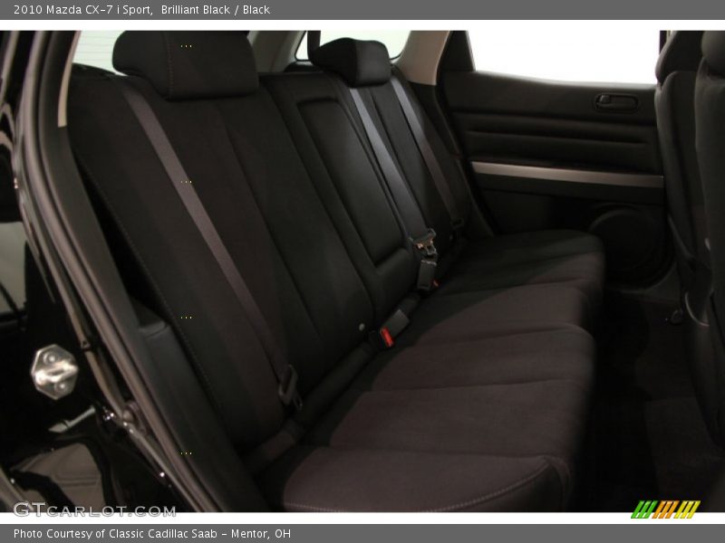 Brilliant Black / Black 2010 Mazda CX-7 i Sport