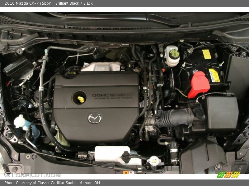 Brilliant Black / Black 2010 Mazda CX-7 i Sport