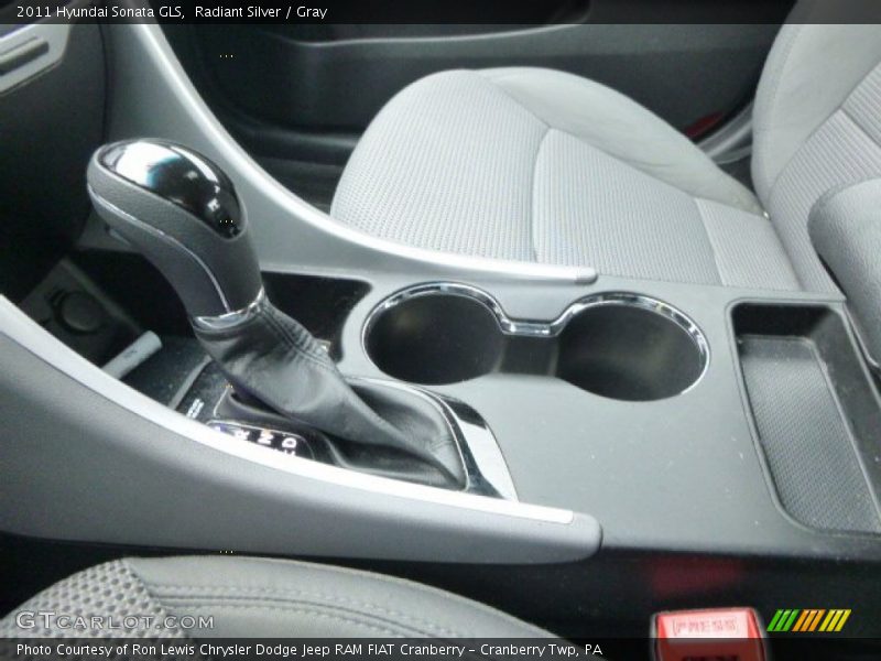 Radiant Silver / Gray 2011 Hyundai Sonata GLS