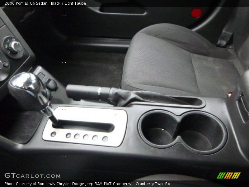 Black / Light Taupe 2006 Pontiac G6 Sedan