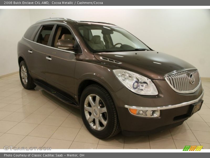 Cocoa Metallic / Cashmere/Cocoa 2008 Buick Enclave CXL AWD