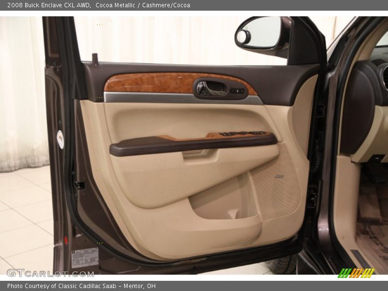 Cocoa Metallic / Cashmere/Cocoa 2008 Buick Enclave CXL AWD