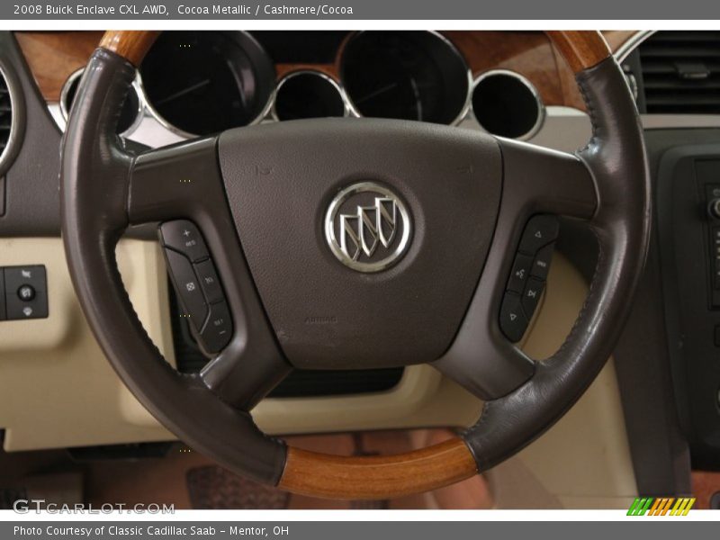 Cocoa Metallic / Cashmere/Cocoa 2008 Buick Enclave CXL AWD