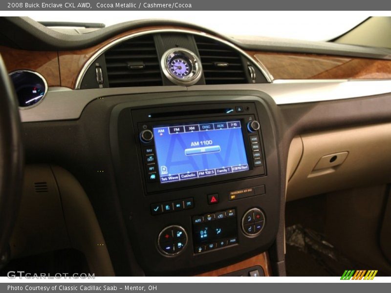 Cocoa Metallic / Cashmere/Cocoa 2008 Buick Enclave CXL AWD