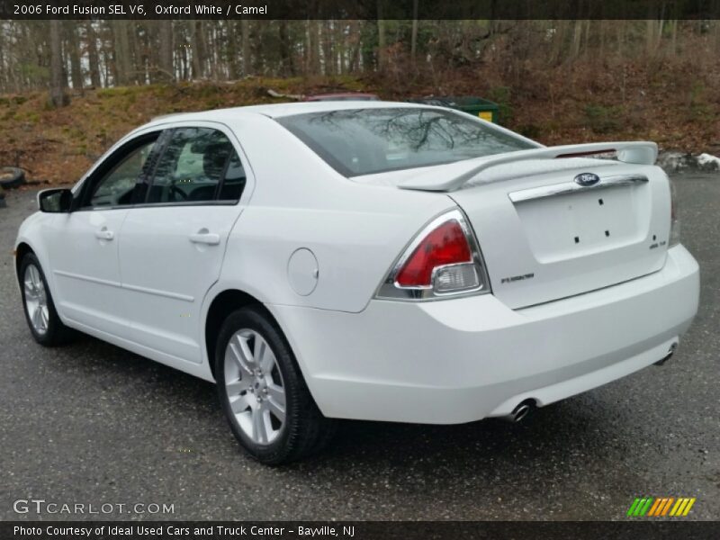 Oxford White / Camel 2006 Ford Fusion SEL V6