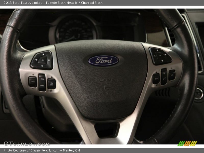 Tuxedo Black Metallic / Charcoal Black 2013 Ford Taurus Limited