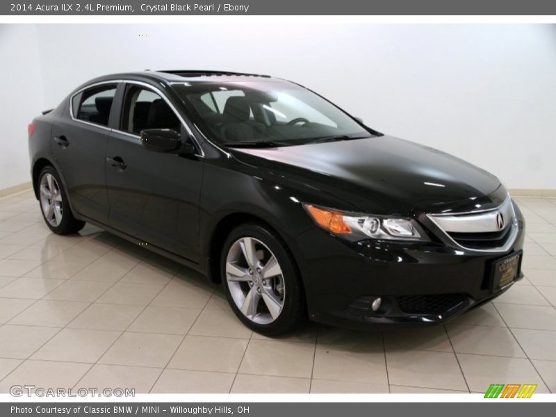 Crystal Black Pearl / Ebony 2014 Acura ILX 2.4L Premium