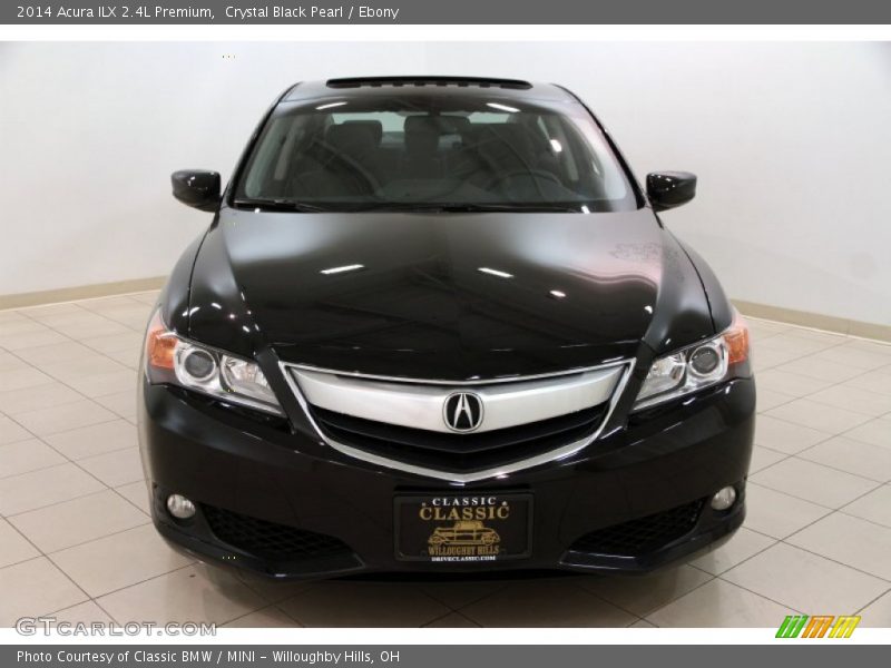 Crystal Black Pearl / Ebony 2014 Acura ILX 2.4L Premium