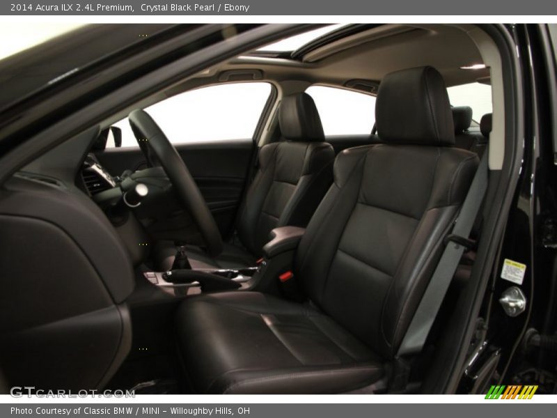 Crystal Black Pearl / Ebony 2014 Acura ILX 2.4L Premium