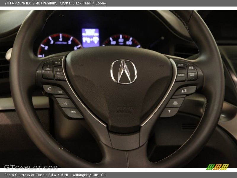 Crystal Black Pearl / Ebony 2014 Acura ILX 2.4L Premium