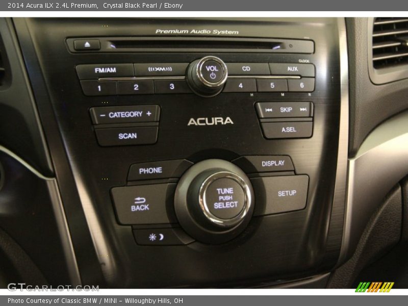 Crystal Black Pearl / Ebony 2014 Acura ILX 2.4L Premium