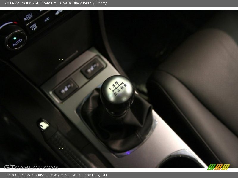 Crystal Black Pearl / Ebony 2014 Acura ILX 2.4L Premium