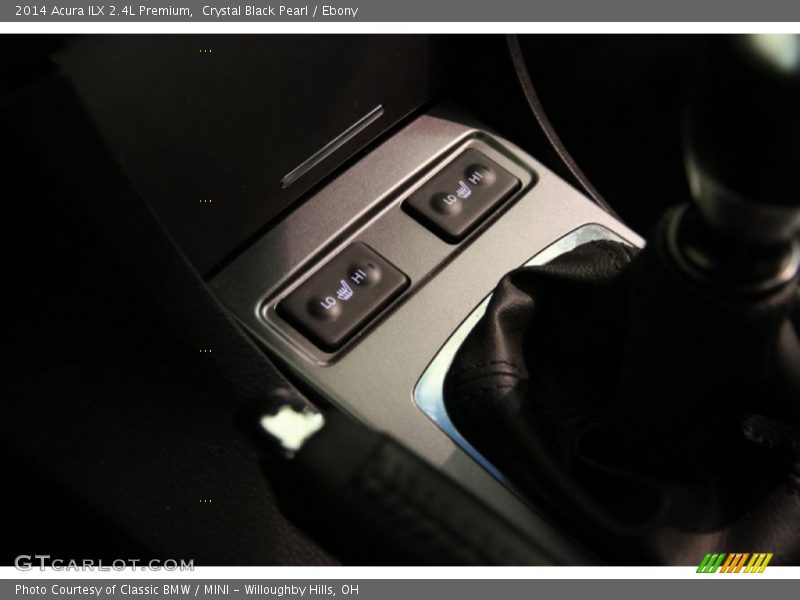 Crystal Black Pearl / Ebony 2014 Acura ILX 2.4L Premium