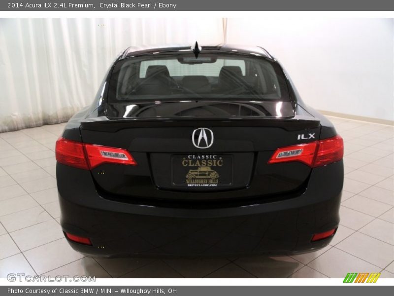 Crystal Black Pearl / Ebony 2014 Acura ILX 2.4L Premium