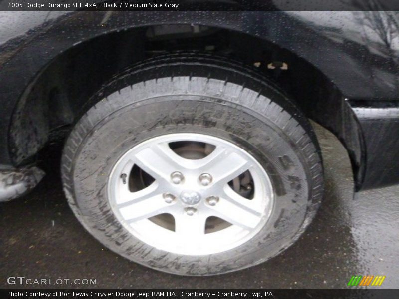 Black / Medium Slate Gray 2005 Dodge Durango SLT 4x4