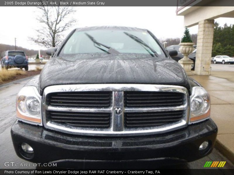 Black / Medium Slate Gray 2005 Dodge Durango SLT 4x4