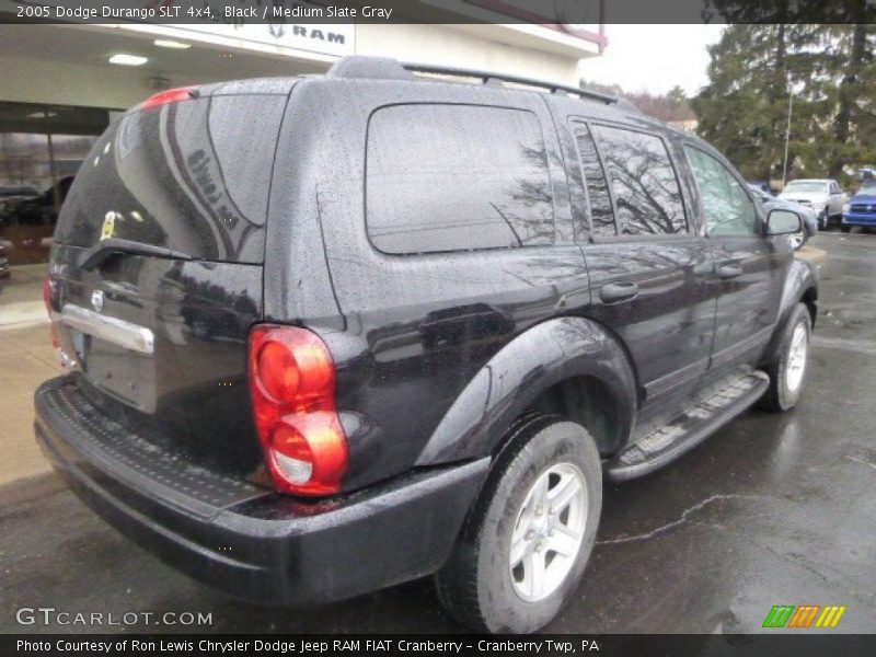 Black / Medium Slate Gray 2005 Dodge Durango SLT 4x4