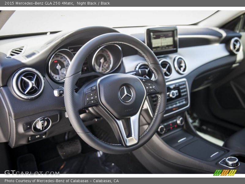 Night Black / Black 2015 Mercedes-Benz GLA 250 4Matic