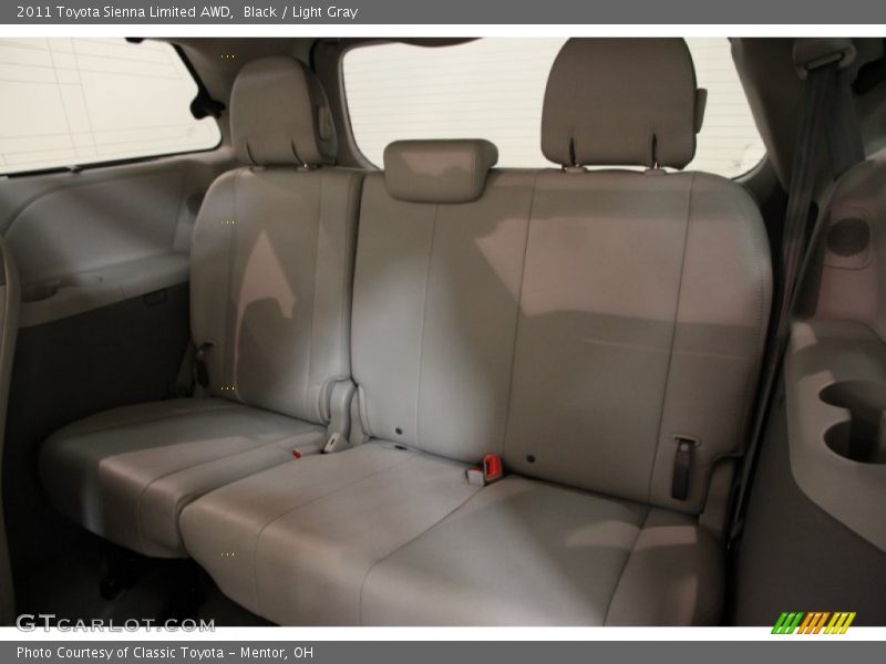 Black / Light Gray 2011 Toyota Sienna Limited AWD