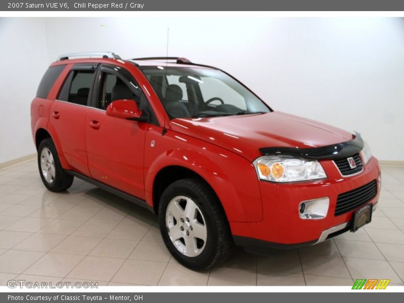 Chili Pepper Red / Gray 2007 Saturn VUE V6