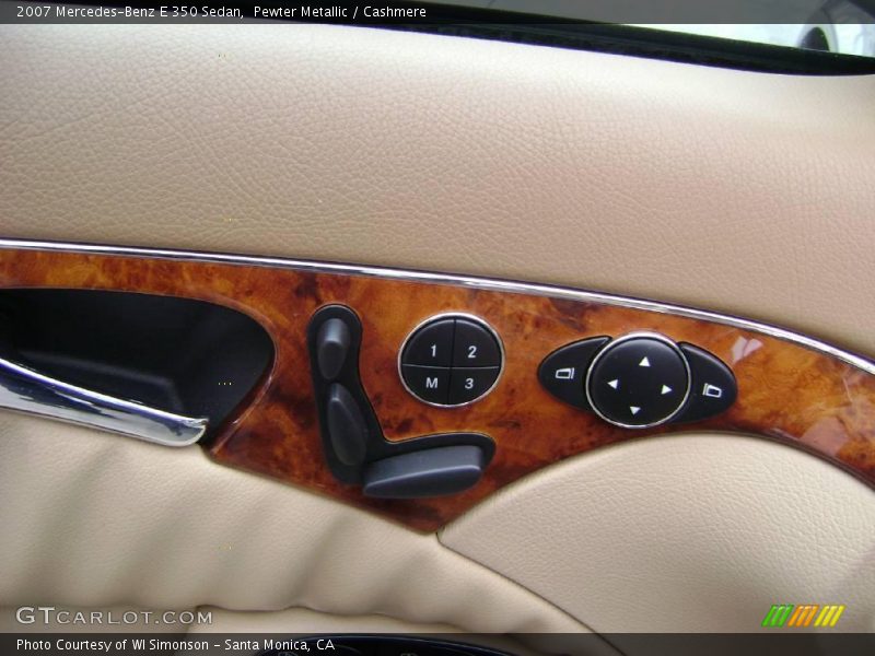 Pewter Metallic / Cashmere 2007 Mercedes-Benz E 350 Sedan