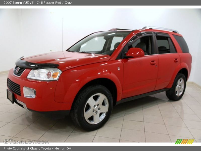 Chili Pepper Red / Gray 2007 Saturn VUE V6