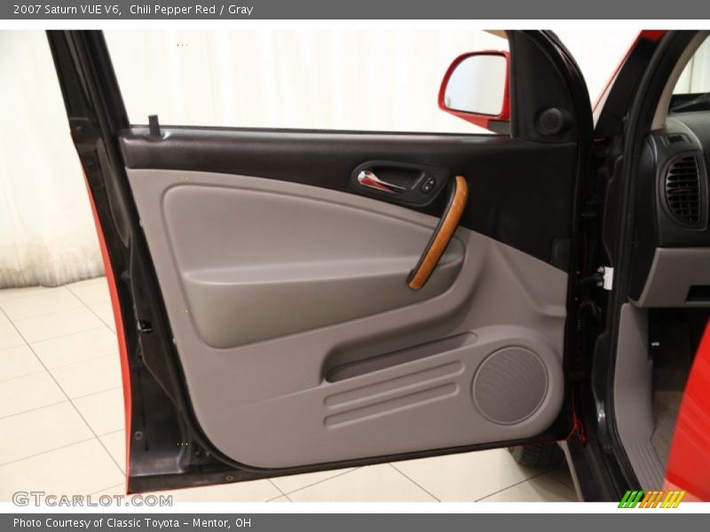 Chili Pepper Red / Gray 2007 Saturn VUE V6