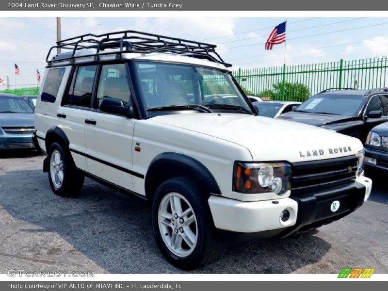Chawton White / Tundra Grey 2004 Land Rover Discovery SE