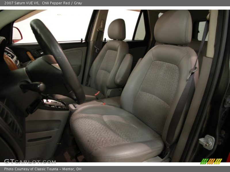Chili Pepper Red / Gray 2007 Saturn VUE V6