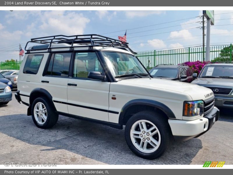 Chawton White / Tundra Grey 2004 Land Rover Discovery SE