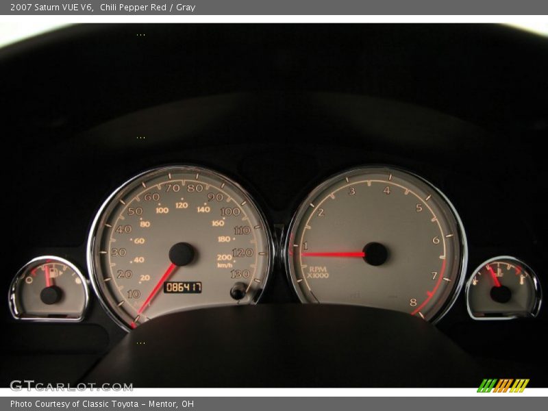Chili Pepper Red / Gray 2007 Saturn VUE V6