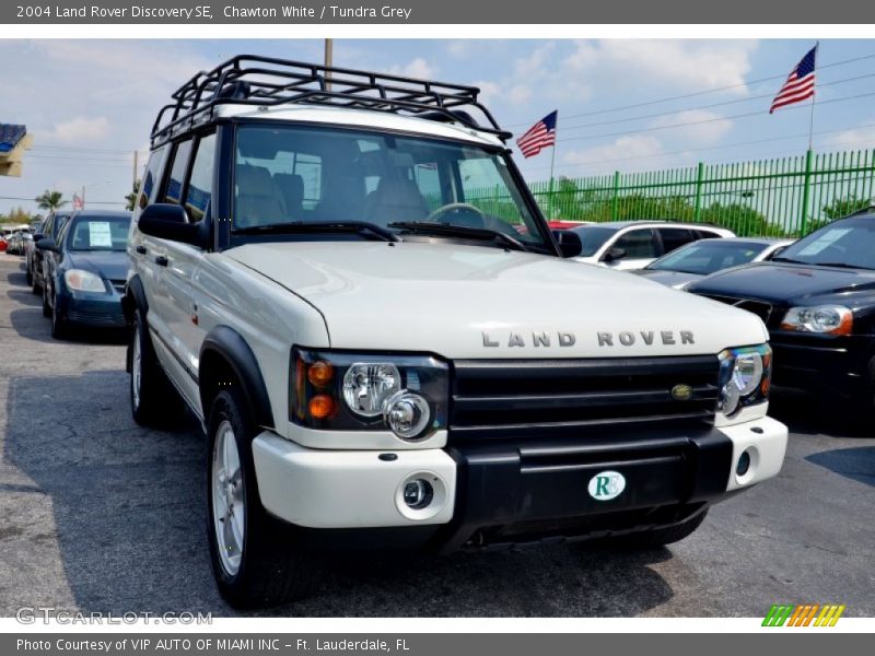 Chawton White / Tundra Grey 2004 Land Rover Discovery SE