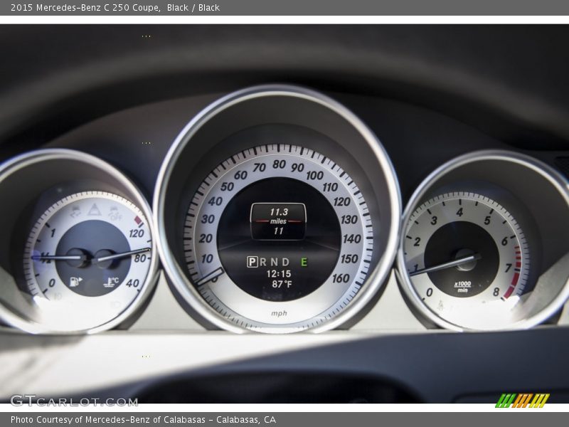 Black / Black 2015 Mercedes-Benz C 250 Coupe
