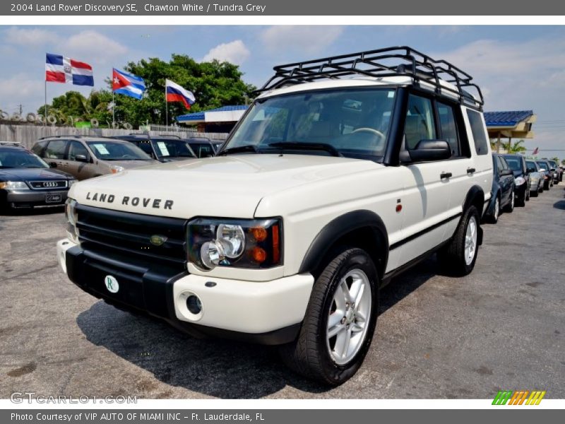 Chawton White / Tundra Grey 2004 Land Rover Discovery SE