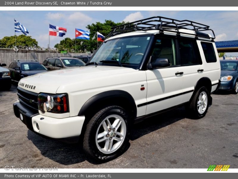 Chawton White / Tundra Grey 2004 Land Rover Discovery SE
