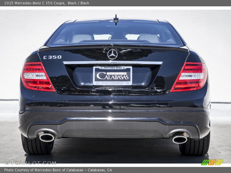 Black / Black 2015 Mercedes-Benz C 350 Coupe