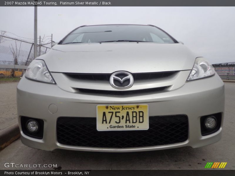 Platinum Silver Metallic / Black 2007 Mazda MAZDA5 Touring